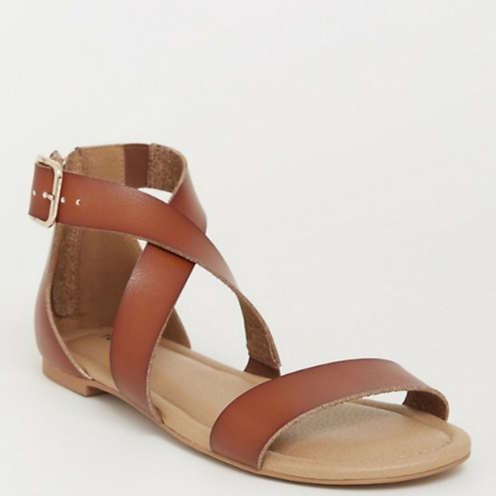 Torrid Criss Cross Gladiator Sandals